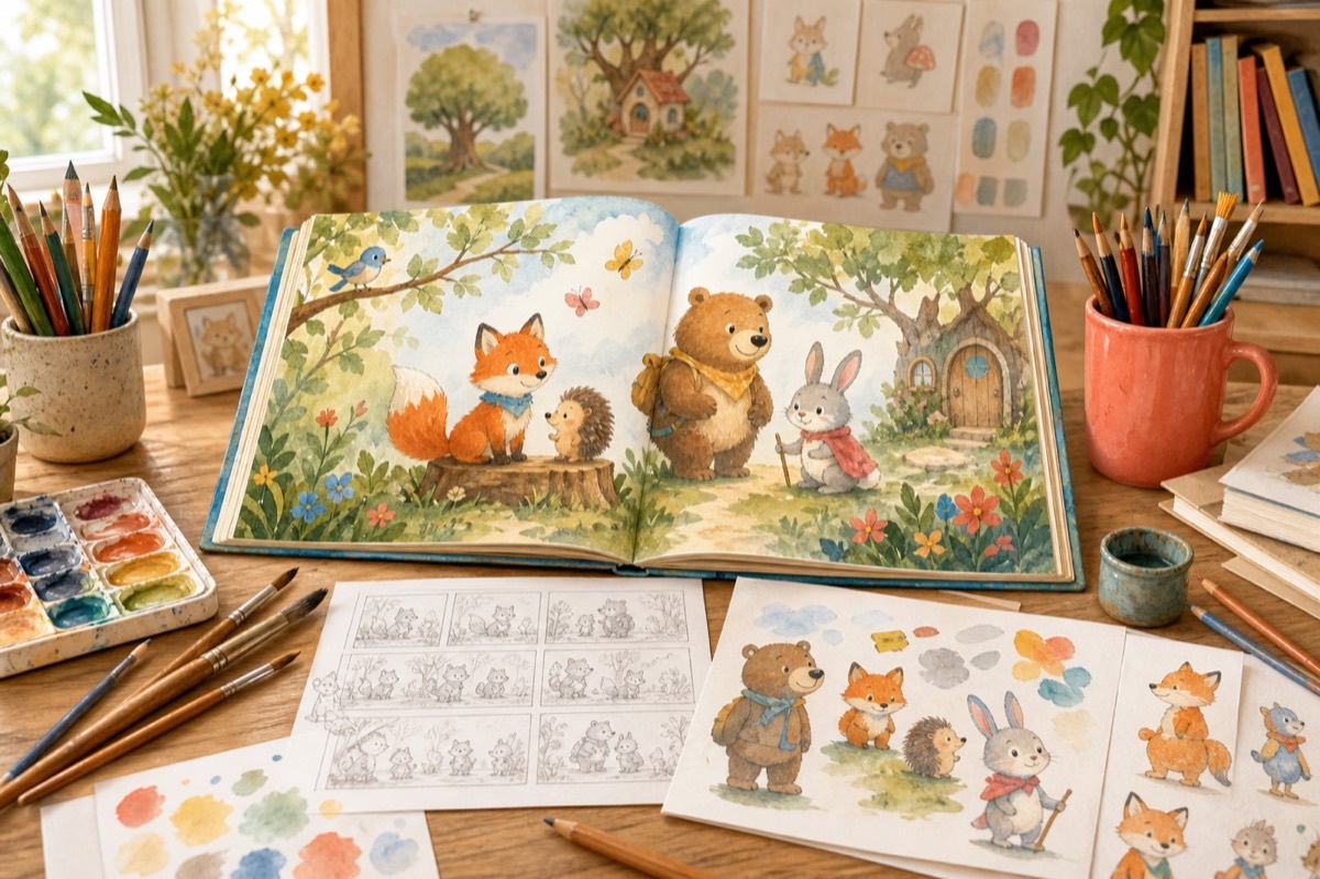 Kinderbuch erstellen: Von der Idee bis zum fertigen Buch – NovelMansion Magazin