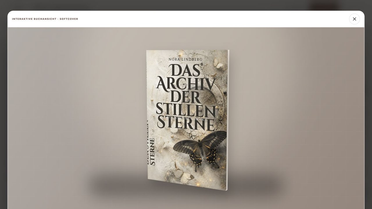 Exportmenü im NovelMansion Cover-Designer für Druck-PDF, PNG und JPG
